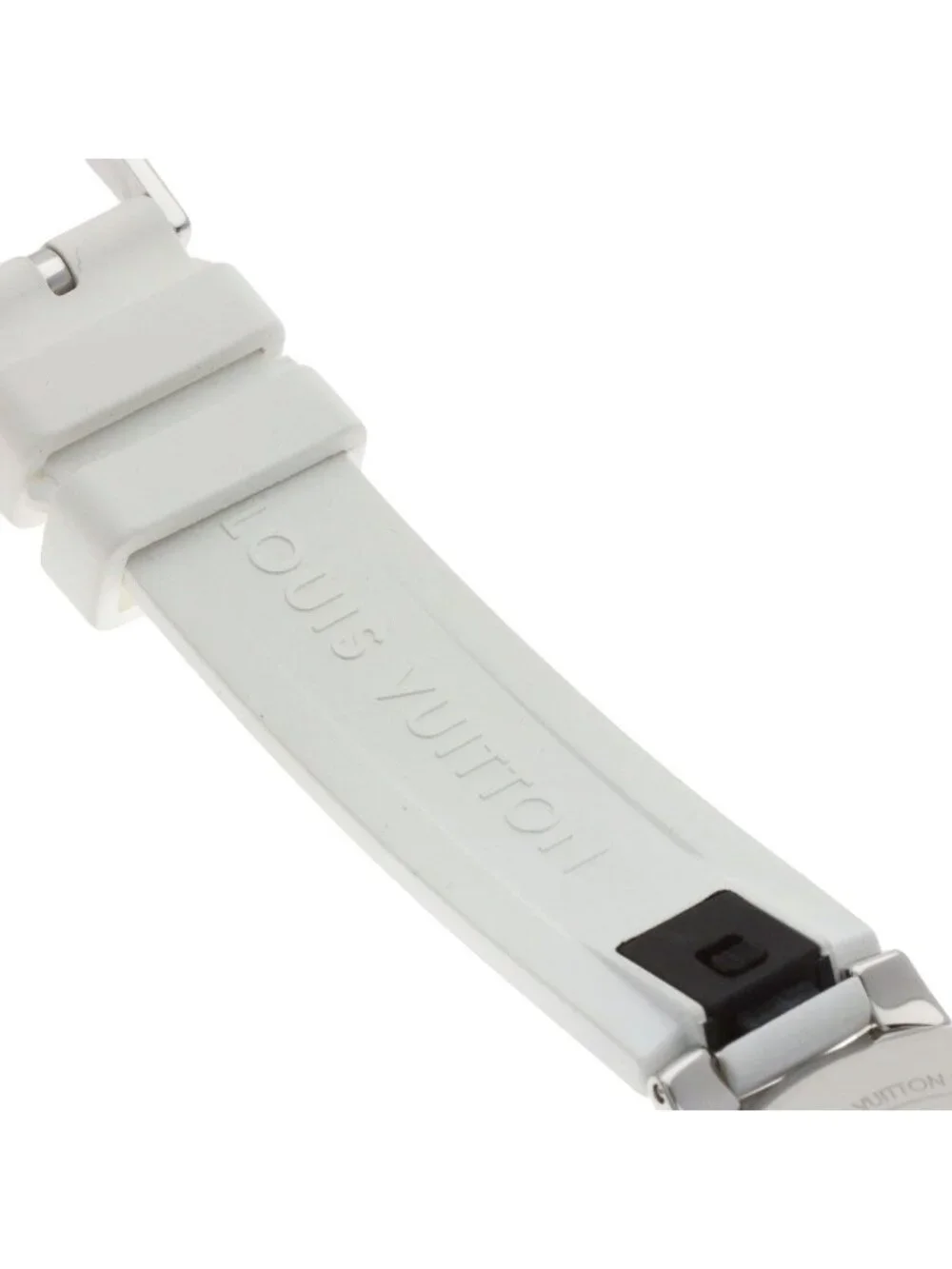 Louis Vuitton Tambour Moon Star PM Watch SS Rubber
